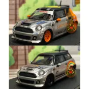 🔅里氏玩具 TM 1/64 BMW Mini Cooper 安全車 彩虹 寶馬 迷你 老咪 跑車 賽車 合金模型車