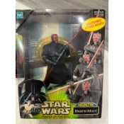 星際大戰 STAR WARS  hasbro 人形公仔 達斯魔 Darth maul 光劍對戰