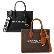 【Michael Kors】MK Mirella防刮皮革/荔枝紋小款托特包 MK斜背包(多款任選)