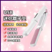 🔥【台灣現貨】 USB加熱 迷你離子夾 無線離子夾 直捲兩用夾 瀏海夾 迷你離子夾 瀏海夾 捲髮器 電棒捲 男女劉海夾