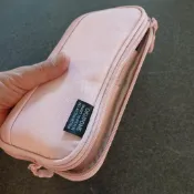 💌台灣出貨✏日系便攜燒餅包辦公筆袋初高中男女生多功能簡約容量大簡約小眾免運