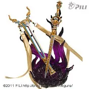 【阿田小舖】全新未拆 霹靂 激鬥武器名鑑Premium系列:如是我斬(魔化 一頁書 配劍)  霹靂布袋戲 霹靂公仔