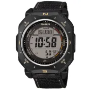 【CASIO 】卡西歐 PROTREK 太陽能登山膠帶運動錶 / PRG-69B-1 台灣卡西歐保固一年