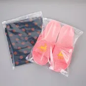 衣服包裝袋子30*40加厚塑料自封袋印刷衣服夾鏈袋透明服裝拉鏈袋