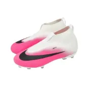 Nike 足球釘鞋 JR Superfly 11 Academy 大童 女鞋 無鞋帶 粉 IO8229-900