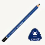 筆殿 【STAEDTLER 施德樓】 Ergosoft全美藍桿鉛筆-加寬型 MS151*12支