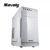 Mavoly 松聖 葡萄柚 VG25MW 白 一大一小 黑化機殼 機箱 亮面烤漆面板 電競 請詢貨況 
