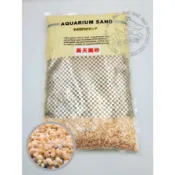 📣瘋狂水族📣 台灣 ROMAY 羅美 黃天鵝砂 1.5kg 3kg 底砂 石頭 魚缸底砂