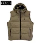 【DOKODEMO】Polo Ralph Lauren TYROL 連帽羽絨背心，L 碼 [二手]