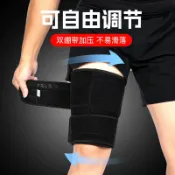 常鴻萬貨行 運動護腿暴汗可調節加壓支撐綁帶護大腿足球跑步運動加壓護腿
