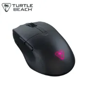 【全聯線上購】【Turtle Beach】Pure Air 輕量化RGB三模無線電競滑鼠 黑色(TITAN光學鍵軸)