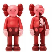 【IMPRESSION】KAWS COMPANION OPEN EDITION RED BLUSH 限定 全紅 半剖