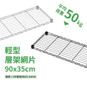 鐵架配件~層架專用輕型網片-90x35(電鍍色/黑色)-耐重50kg》鐵網 鐵片 收納 波浪架 置物架 鍍鉻架 鐵力士架