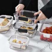【滿99出貨+發票】保鮮盒 食品級 冰箱收納盒 冷凍密封盒 食物容器 餃子儲存盒 蔬菜罐