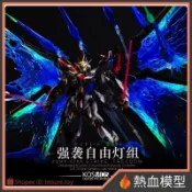 [熱血模型] KOSMOS 1/100 MGEX 攻擊自由鋼彈專用 幻彩燈組 附特典名牌 [陸製] (不含本體及光之翼)
