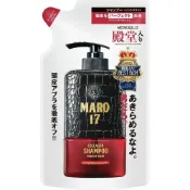 (店+)【MARO17】【紅瓶 補充包300ml 】日本製 男士洗髮精 控油蓬鬆 溫和低敏