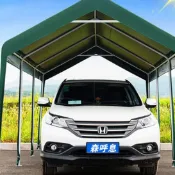 【下殺含運】夏季熱銷 廠傢批髮車棚停車棚傢用汽車帳篷移動車庫戶外遮陽棚簡易活動雨棚