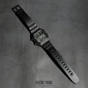CASIO 100米防水 黑灰 10年電力 世界時間 電子錶 卡西歐【AE-1300WH-8A】