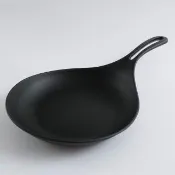 【福介商店】南部鐵器 日本鑄鐵鍋 IWACHU 岩鑄 歐姆蛋包飯鑄鐵鍋22cm 單柄 炒鍋 煎鍋
