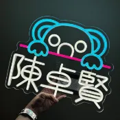 客製化 燈牌 應援牌 發光燈牌 應援燈牌定製 霓虹燈手舉牌 手機背夾 燈牌 演唱會應援物 生日快樂燈牌