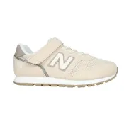 NEWBALANCE 男女中童休閒運動鞋-373系列 N字鞋 NB  寬楦 YV373ML2 淺杏灰