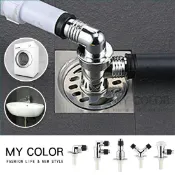 Mycolor 排水管接口 下水管接口 水管接口 排水孔接口 洗衣機排水管接口 地漏 F型 Y型 三通 萬向 地漏 排水轉接頭♚MY COLOR♚【N017】