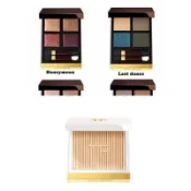 現貨出清 TOMFORD 四色眼影盤 聖誕限定 璀璨流光高光粉 打亮 PEACH DAWN 韓國代購 TOM FORD