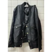 CAPITAL JOY 服飾品牌 高級 時尚 美式 軍裝 俐落 飛行外套 尺碼：50 男生衣著 外套 風衣 背心