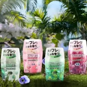 (店+)【松鼠購物】日本品牌植物香氛空氣芳香劑 空氣清淨 擴香瓶 浴室除臭 車用芳香 室內芳香劑 居家 除臭劑 廁所芳香 鞋櫃除臭 衣櫃
