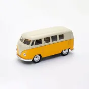 【WELLY 威利】4.75吋 福斯 1963 Volkswagen T1 巴士模型