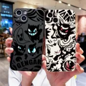 潮流品牌動漫口袋妖怪手機殼適用於 Galaxy A54 A34 A14 A05 A05S A55 A33 A53 A15