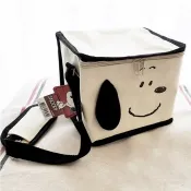 Baby Outdoor Gear SNOOPY史努比保溫袋(附背帶)/史奴比大頭造型保溫午餐袋/野餐露營旅行保溫保冷袋