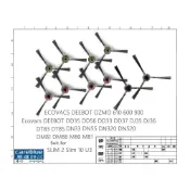 (店+)5 pairs 副廠 邊刷 FOR SLIM 2 Slim 10 U3 DD35 OZMO 600 M88 N78