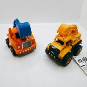 《薇妮玩具》怪手水泥車 兒童玩具車 吊車垃圾車沙石車 摩輪車 玩具車 玩具挖土機 迷你版慣性小工程車 工作車 可調節怪手