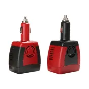 (店+)車用插座 逆變壓器 12v轉110v 100W 變壓器 逆變器 電源轉換器 直流轉交流 汽車電源 超能玩工 包退0費用