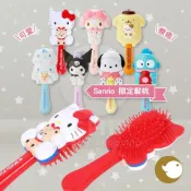 (店+)Sanrio髮梳 Hello Kitty 美樂蒂等7款角色造型 可愛實用攜帶方便 日本授權造型梳 限量販售中