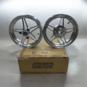 RRGS鍛造鋁合金輪框 DIO鍛造輪框 G21-R5X 十吋五爪鍛造框 銀色 全新現貨 前後一對