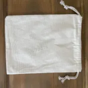 帆布束口袋抽繩小布袋拉繩收納包裝袋子訂製禮品定製logo陳皮5TFU8G0【宜家良品百貨】
