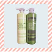 New Hair-芝彩放輕鬆綠茶洗髮精/護髮素 1000ml