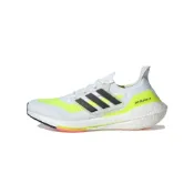 (店+)【adidas 愛迪達】FY0377 adidas Ultraboost 21 抗扭轉 網布織物TPU 低幫 馬拉松訓練長跑跑步鞋 男女同款 螢光黃白 愛迪達女鞋 運動鞋女 女鞋 愛迪達男鞋 男運動鞋 男鞋