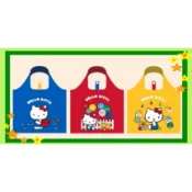 24H出貨 全聯 X HELLO KITTY 聯名 萬用春捲袋 購物袋 環保袋 藍色