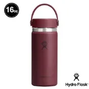 Hydro Flask 16oz/473ml 寬口 提環 保溫瓶 勃根地紅