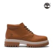 ★零碼出清★Timberland 男款棕色全粒面皮革防水休閒靴|A5YHH212 - 紅配綠