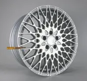 【員林小茵輪胎舘】ag新款 M540 18吋 5孔112 / 114 8J + 9J 前後配 銀車邊 (配胎套餐大折扣)