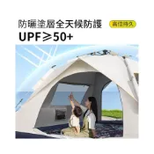 (店+)【台灣出貨】 便攜式2-4人全自動免組裝秒開帳篷 自動帳篷 戶外露營 快速帳篷 3秒速開帳 野餐帳 露營帳篷 便攜帳