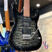 (店+)【IBANEZ】Ibanez GRX70QA TKS 黑色 電吉他 雙線圈 雲狀楓木 Gio 搖滾