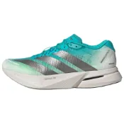 (店+)【adidas 愛迪達】KK4990 adidas Adizero Boston 13 舒適創新 玻纖柱專業 競速跑步鞋 男款 清質水綠