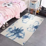 【Fuwaly】德國Esprit home落英地毯-80x150cm_ESP8026-01_花朵 現代 床邊毯 起居室 書房