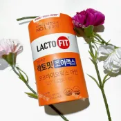 “韓國市集“韓國鍾根堂LACTO-FIT益生菌 乳酸粉 橙色60入(增強版)