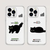 趣味驚訝黑貓透明殼 OPPO A6S A3X A5X A6X A91 A92S A96 A97 A98 A79 手機殼